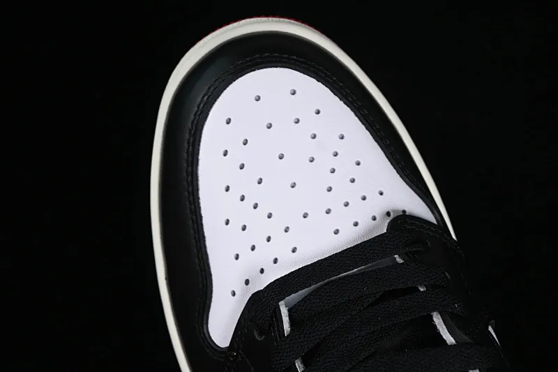 All categories Air Jordan Jordan series basketball shoes Air Jordan 1 High Air Jordan 1 High OG "Black Toe Reimagined" AJ1 Joe 1 new black toe DZ5485-106
